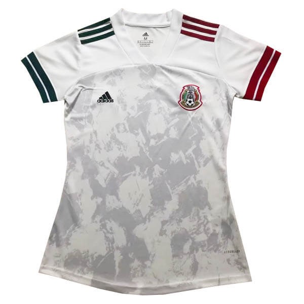 Camiseta México 2ª Mujer 2020 Blanco